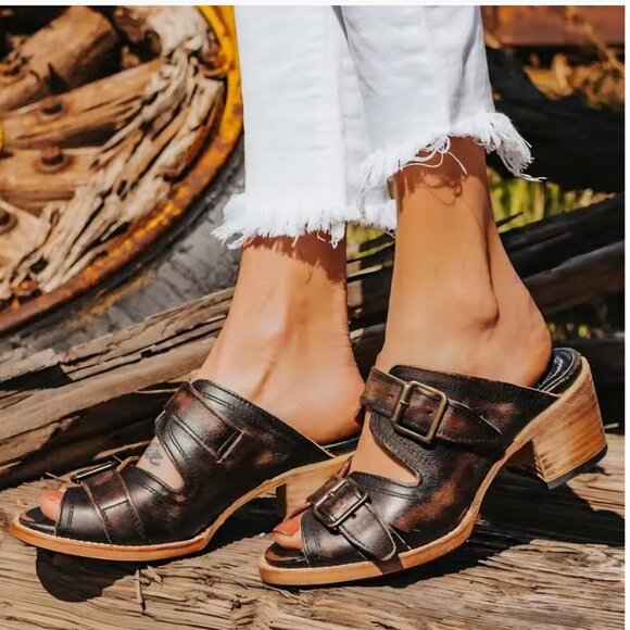 Freebird by Steven Caprice mule heels - Picture 2 of 8